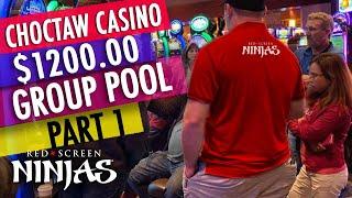 VGT SLOTS  - $1200 GROUP POOL AT CHOCTAW CASINO IN DURANT WITH RSN!