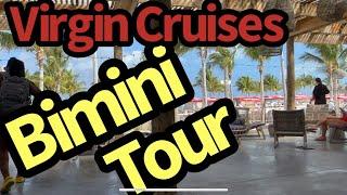 What to Expect at Virgin Voyages Beach Club at Bimini Tour: Virtual Visit to Bimini Beach Club