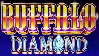 WE GOT THE DIAMOND BONUS on BUFFALO DIAMOND SLOT POKIE - PECHANGA CASINO