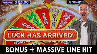 LUCK HAS ARRIVED  BONUS + MASSIVE HIT at Choctaw in Durant OK #ad