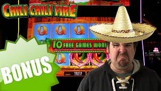 Chili Chili Fire live play max bet $3.60 with TERRIBLE BONUS Slot Machine