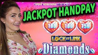 $50/Spin HANDPAY JACKPOT! Bonus After Bonus on Lock It Link Game at Hard Rock Tampa!