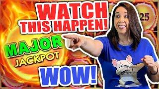 THAT MAJOR JACKPOT SMACKED DOWN AND EVERYONE JUMPED !!
