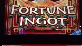 Fortune Ignot Bonus Round at $25/pull at the Lodge Casino | The Big Jackpot