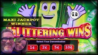 MAXI JACKPOT!!!  NEW!!! ULTIMATE FIRE LINK: COUNTRY LIGHTS  GLITTERING WINS