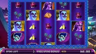 FESTIVAL OF SOULS Video Slot Casino Game with a FESTIVAL FREE SPIN BONUS