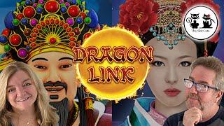 PLAYING DRAGON LINK SPRING FESTIVAL AND AUTUMN MOON SLOT MACHINES WITH MAXED OUT MAJORS!!