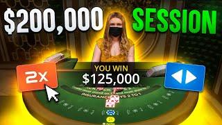 HUGE $200,000 BLACKJACK SESSION  WITH MY MODS