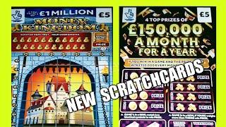 NEW SCRATCHCARDS..MONEY KINGDOM...AND OTHERS