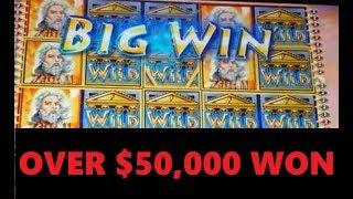 MY TOP 10 SLOT MACHINE JACKPOTS / HAND PAYS - OVER $50,000 in BIG CASINO High Limit WINS!