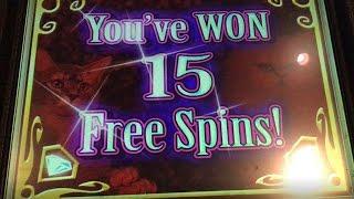Kitty Glitter Slot Machine High Limit Huge Jackpot Handpay BIG WIN Bonus Free Spins
