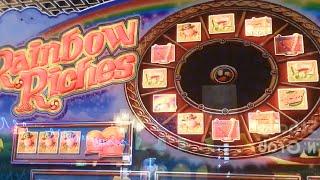 £5 Challenge Rainbow Riches 3 Player Fruit Machine at Clarence Pier Southsea