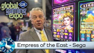 Empress of the East Diamond Wheel Slot Machine by Sega at #G2E2022