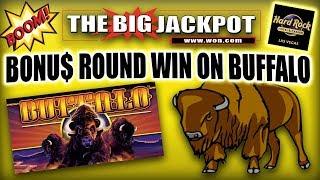 ️ CHINA SHORES &  BUFFALO BONUS ROUND WIN!  Hard Rock Las Vegas | The Big Jackpot