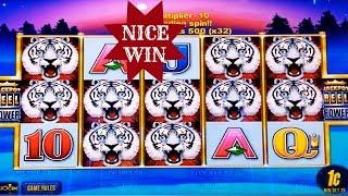 White Tiger Slot Machine MAX BET BONUSES WON & BIG WINS Line Hit !MORONGO CASINO