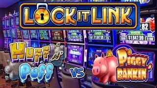 Lock It Link Slot Challenge - Huff N Puff vs Piggy Bankin