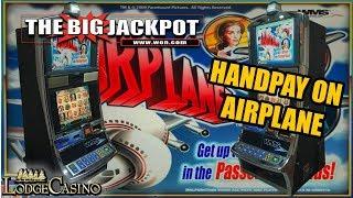 *MUST SEE* HANDPAY ON AIRPLANE  | The Big Jackpot