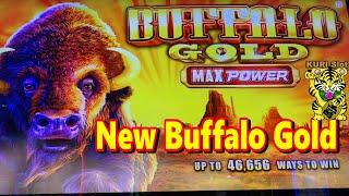 DO YOU LIKE THIS NEW BUFFALO GOLD ? BUFFALO GOLD MAX POWER Slot$125 Slot Free Play栗スロ
