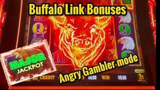 BUFFALO  LINK bonuses - cursing  Angry Gambler Mode Activated