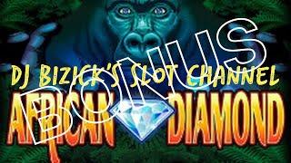 •African Diamond Slot Machine •  •BONUS FREE SPINS• •King’s Club Casino •