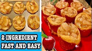 2 INGREDIENT APPLE PIE CUPS! FAST - EASY!SO GOOD AND TASTYTHE BOYZ!