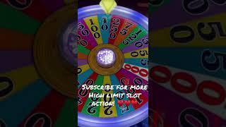 WHEEL OF FORTUNE GOLD SPIN! SLOT MACHINE JACKPOT!!