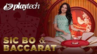 Playtech Live Casino Sicbo and Baccarat compilation