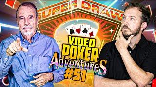 Super Draw 6 Card Comes Through Again! Video Poker Adventure 51 • The Jackpot Gents