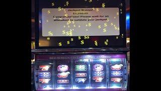 VGT Slots LUCKY DUCKY - CRAZY CHERRY JUBILEE  Live Jackpot Hand Pay JB Elah Slot Channel Choctaw USA