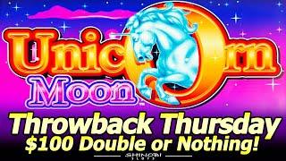 Unicorn Moon Slot Machine - Live Play and Free Spins Bonus at Soboba Casino for Throwback Thursday!