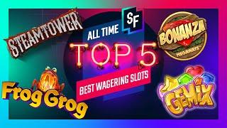 Best Wagering Slots Of All Time? - SlotsFighter Top 5
