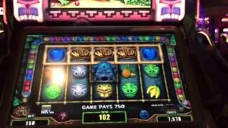 Zuma Slot Machine Cannon Frog Feature New York Casino Las Vegas