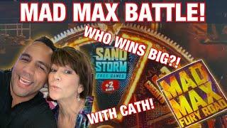 MAD MAX SLOT MACHINE BIG WIN BONUS!! | $6 MAX BETS w/ CATH!