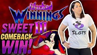 WICKED WINNINGS 3 SLOT MACHINE  IT'S LIKE PLAYING WITH FIRE