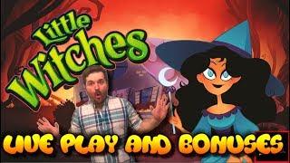 LIVE PLAY and Bonuses on Little Witches Slot Machine