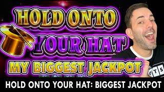 Hold onto your Hat....it's my BIGGEST JACKPOT on the Game!