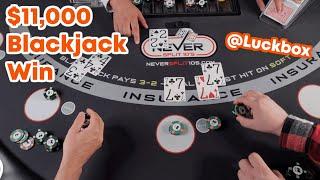 $17,500 Blackjack Win Thanks To More Horseshoe Action - #115