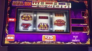 Easy Money Slot Machine - High Limit - $50/spin - Jackpot - BACK TO BACK BONUS