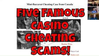 Five Famous Casino Cheating Scams!