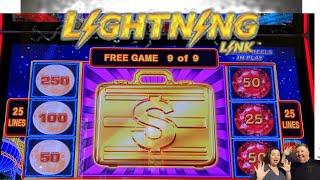 BONUSES ONLY! LIGHTNING LINK BONUSES WHILE WE WERE IN VEGAS! WHICH VERSION IS YOUR FAVORITE TO PLAY?