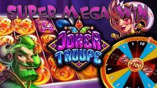 JOKER TROUPE (PUSH GAMING) SUPER MEGA WIN