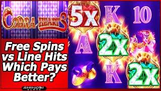 Cobra Hearts Slot - Free Spins Bonuses vs Line Hits: Which Pays Better?