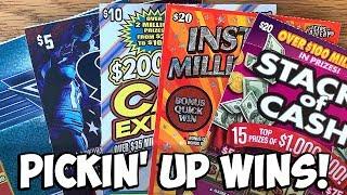 **WINS!** MATCHING #26!   Playing $95 in TEXAS LOTTERY Scratch Off Tickets