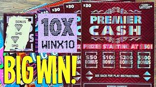 WOW! WOW! WOW! 1 in 685!! ⫸ $180 TEXAS LOTTERY Scratch Offs