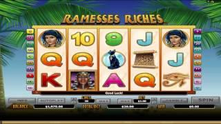 Ramesses Riches  free slot machine game preview by Slotozilla.com