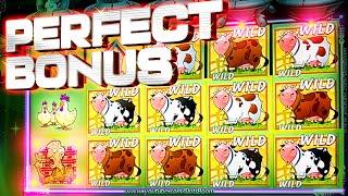 PERFECT WIN!!! BONUS TRIGGER!!! Invaders Attack from the Planet Moolah - FREE GAMES -   CASINO SLOTS
