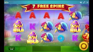 Lucky Easter slot from Red Tiger Gaming - Gameplay