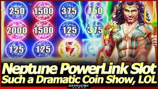 Neptune Power Link Slot Machine - Power Link Features and Credit Prize Spins in My First Attempt!