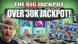 INSANE HIT!! Over 30 THOUSAND DOLLAR$ on Cash Cove Raja's 2nd BIGGEST JACKPOT from Vegas