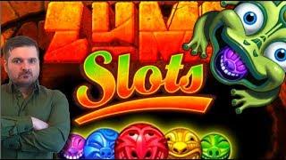 New Slot Alert! Zuma 3D Slot Machine LIVE PLAY and Bonuses!